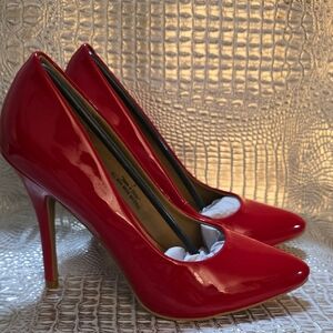 Elegant Red High Heels